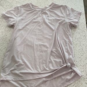 Zella pale purple workout tee